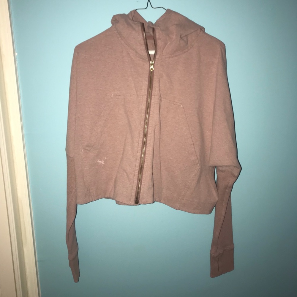 Lululemon Blush Pink Zipper Hoodie